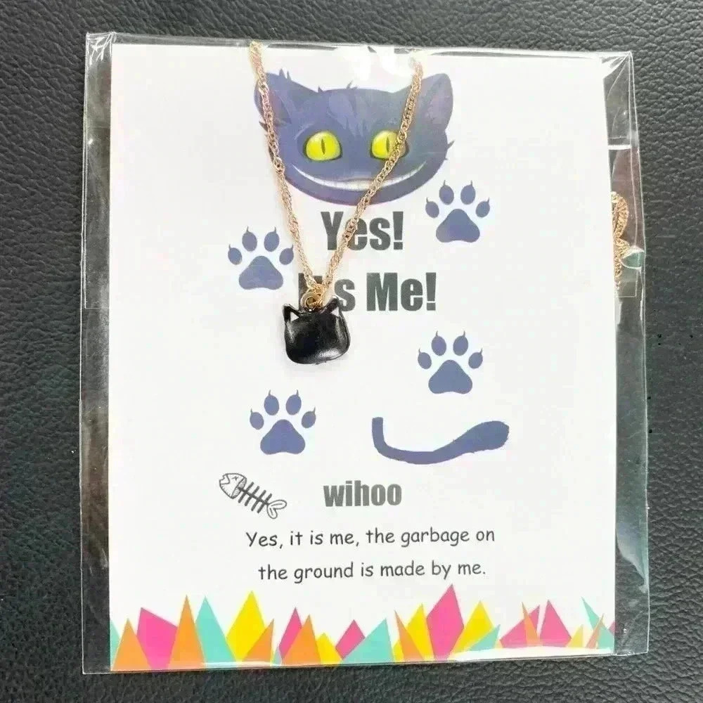 Black Cat Necklace